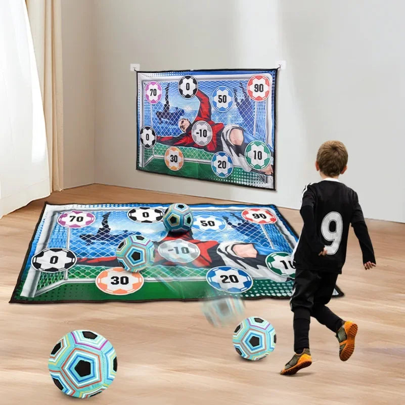 Soccer Game Mat Set – Indoor & Outdoor Multiplayer Competitive Football Training Toy for Kids