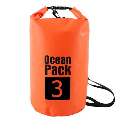 2L–10L Waterproof Dry Bag – Floating Sack for Swimming, Boating, River Trekking & Outdoor Sports