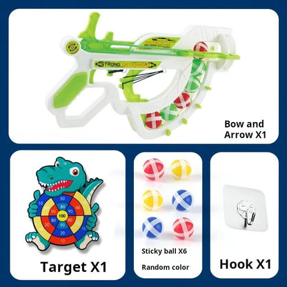 Throw Sport Slingshot Target – Sticky Ball Dartboard Basketball Outdoor Educational Game