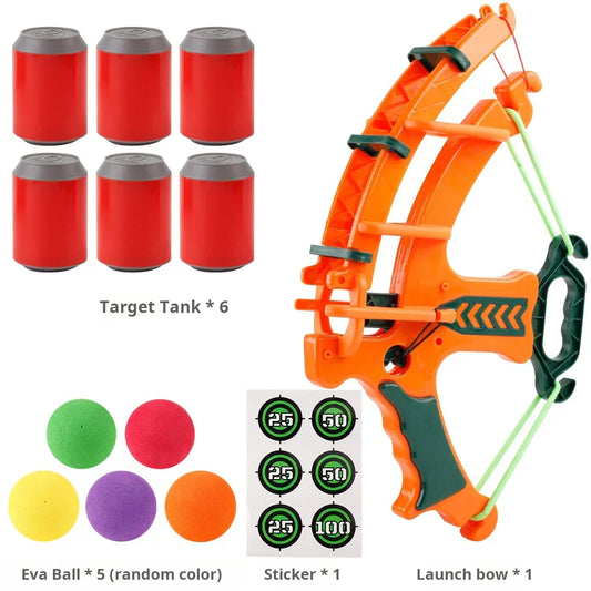 Throw Sport Slingshot Target – Sticky Ball Dartboard Basketball Outdoor Educational Game