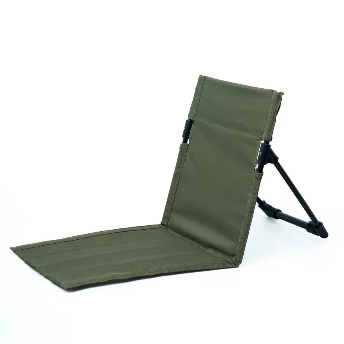 Lightweight Outdoor Camping Folding Chair with Backrest Cushion – Portable Park, Beach & Leisure Seat
