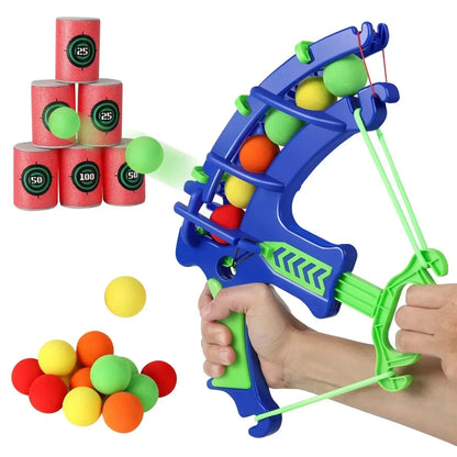 Throw Sport Slingshot Target – Sticky Ball Dartboard Basketball Outdoor Educational Game