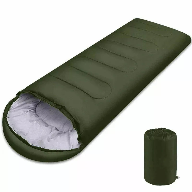 Camping Sleeping Bag Ultralight Waterproof 4 Season Warm Envelope for Backpacking, Hiking & Outdoor Travel