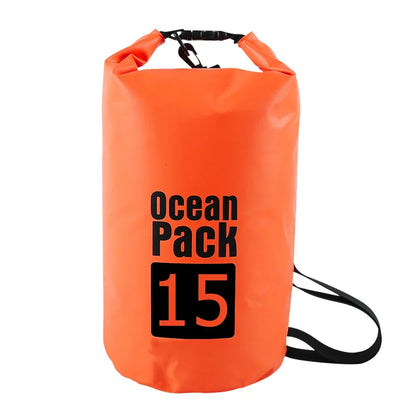 2L–10L Waterproof Dry Bag – Floating Sack for Swimming, Boating, River Trekking & Outdoor Sports