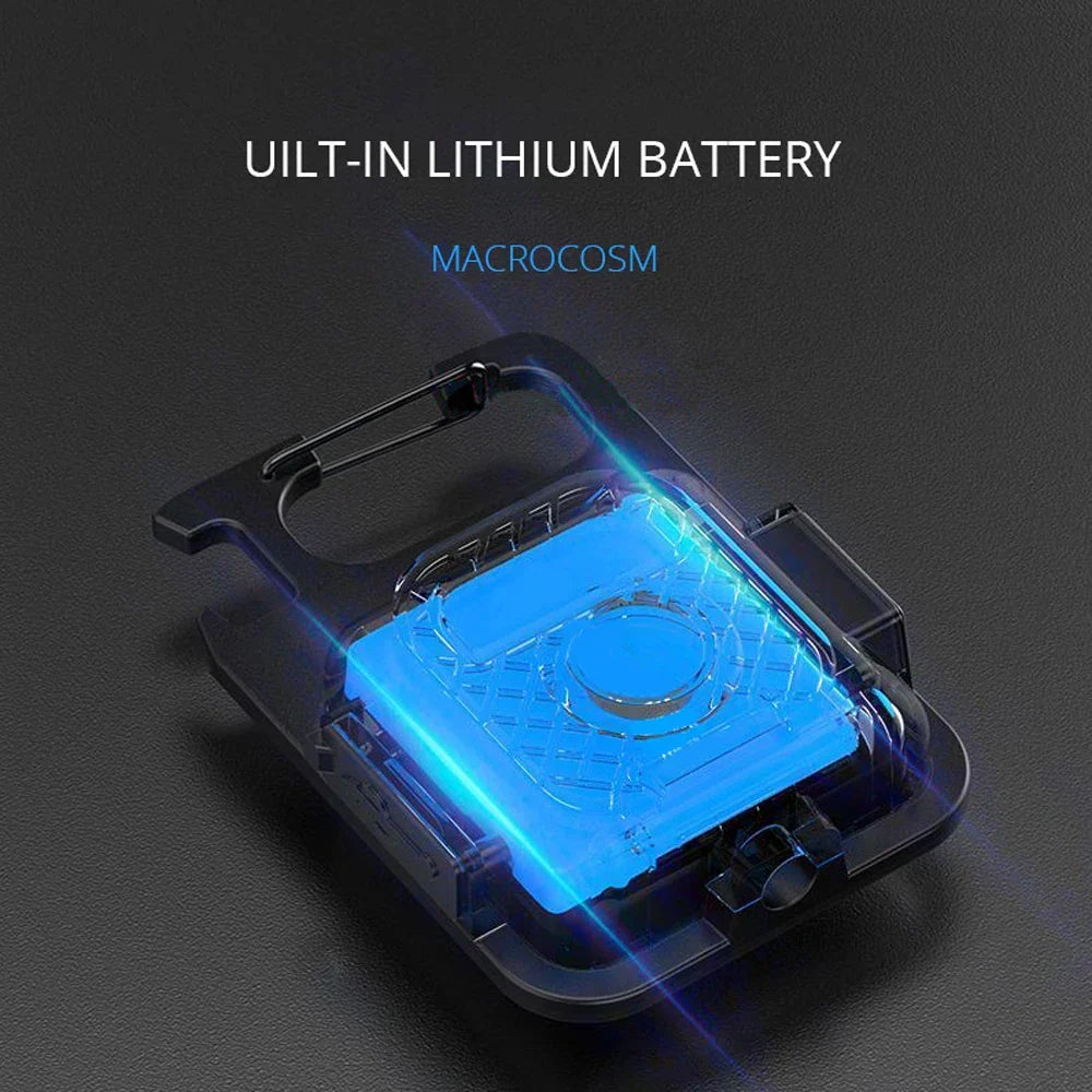 Super Bright Mini Keychain Flashlight Charging Lamp Camping Lights with Magnet 4 Lighting Modes for Emergency Lighting Torch