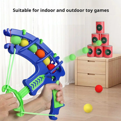 Throw Sport Slingshot Target – Sticky Ball Dartboard Basketball Outdoor Educational Game