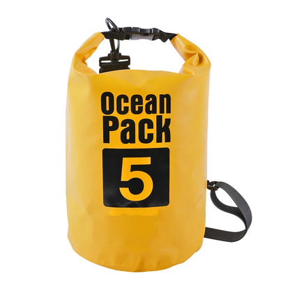 2L–10L Waterproof Dry Bag – Floating Sack for Swimming, Boating, River Trekking & Outdoor Sports