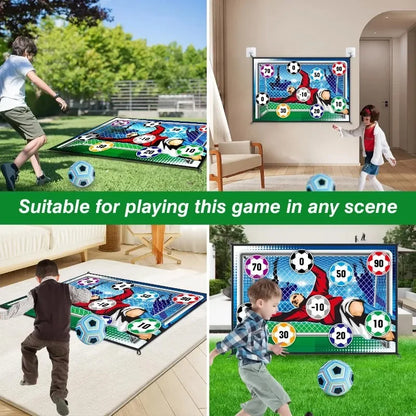 Soccer Game Mat Set – Indoor & Outdoor Multiplayer Competitive Football Training Toy for Kids