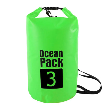 2L–10L Waterproof Dry Bag – Floating Sack for Swimming, Boating, River Trekking & Outdoor Sports