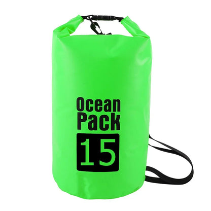 2L–10L Waterproof Dry Bag – Floating Sack for Swimming, Boating, River Trekking & Outdoor Sports