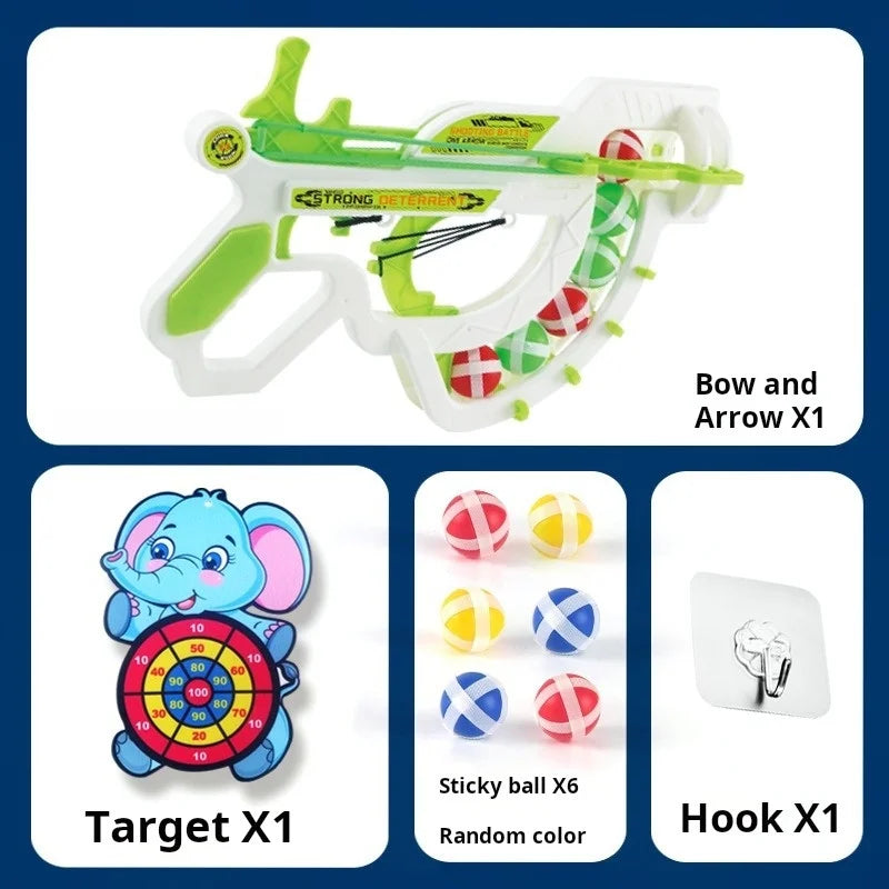 Throw Sport Slingshot Target – Sticky Ball Dartboard Basketball Outdoor Educational Game
