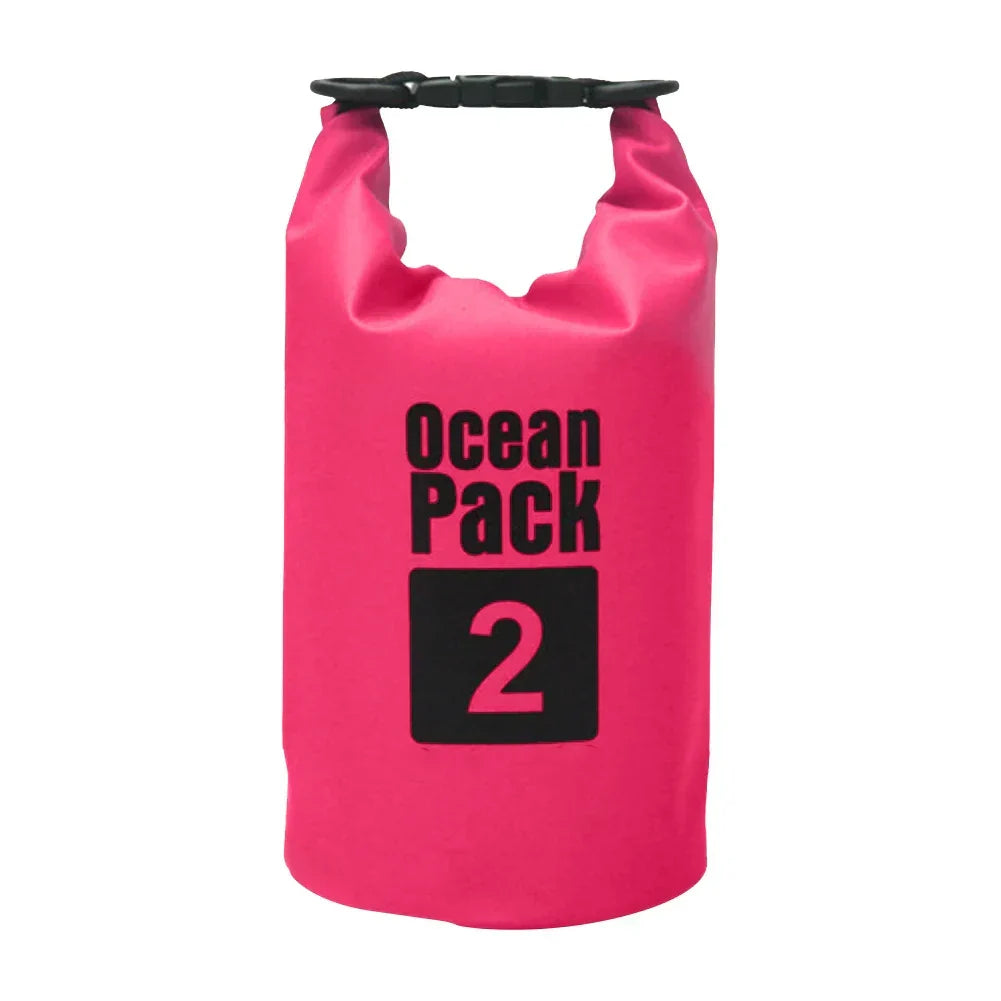 2L–10L Waterproof Dry Bag – Floating Sack for Swimming, Boating, River Trekking & Outdoor Sports